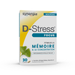 Compl�ment alimentaire stimule la m�moire & concentration synergia - la boite de 30 capsules