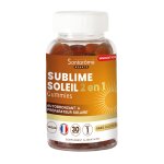 Complment alimentaire sublime soleil 2en1 auto bronzant santarome - le pot de 30 gommes