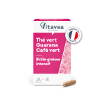 Complment alimentaire th vert guarana caf vitavea - la boite de 45 glules