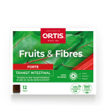 Complment alimentaire transit intestinal  base de rhubarbe fruits et fibres - la bote de 12 cubes
