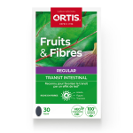 Complment alimentaire transit intestinal regular fruits & fibres laboratoire ortis - la bote de 30 ...