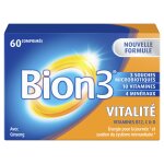 Complément alimentaire vitalité energie et réduction de la fatigue bion 3 - la boîte de 60 comprimés Complément alimentaire vitalité energie et réduction de la fatigue bion 3 - la boîte de 60 comprimés