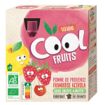 Compote pomme framboise bio vitabio - les 4 gourdes