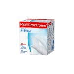 Compresses striles mercurochrome - la boite de 30 compresses