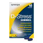 Comprim�s d - stress sommeil synergia - la boite de 40