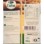 Comt� au lait cru aop carrefour extra - le fromage de 250g