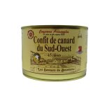 Confit de canard du sud ouest 4 / 5 cuisses saveurs de bourdette - la boite de 1530g Confit de canard du sud ouest 4 / 5 cuisses saveurs de bourdette - la boite de 1530g