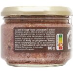Confit de foie de volaille carrefour original - le pot de 180g
