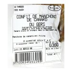 Confit manchons de canard igp - le paquet de 300 g