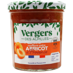 Confiture abricot de provence vergers des alpilles - le pot de 370g Confiture abricot de provence vergers des alpilles - le pot de 370g