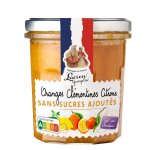 Confiture agrumes sans sucres ajouts lucien georgelin - le pot de 320g