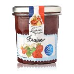 Confiture fraise allge en sucres lucien georgelin - le pot de 320g