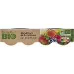 Confiture assortiments bio carrefour bio - les 4 pots de 42g Confiture assortiments bio carrefour bio - les 4 pots de 42g