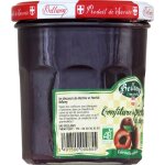 Confiture pches de vigne bio bellamy - le pot de 375g