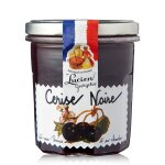 Confiture cerise noire lucien georgelin - le pot de 320 g