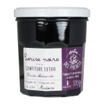 Confiture cerise noire matin des pyrenees - le pot de 370 g