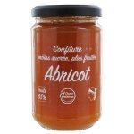 Confiture extra d abricot moins sucre, plus fruite charles antona - le pot de 325g