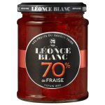 Confiture fraise 70% leonce blanc - le pot de 320 g Confiture fraise 70% leonce blanc - le pot de 320 g
