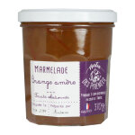 Confiture orange amre matin des pyrenees - le pot de 370g