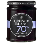 Confiture myrtille all�g�e en sucres leonce blanc - le pot de 320 g
