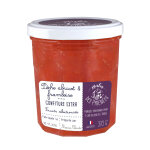 Confiture pêche abricot framboise matin des pyrenees - le pot de 370g Confiture pêche abricot framboise matin des pyrenees - le pot de 370g
