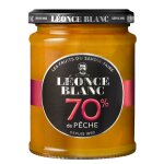 Confiture pche allge en sucres leonce blanc - le pot de 320g