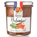 Confiture rhubarbe cuite aux pommes et au chaudron lucien georgelin - le pot de 320g