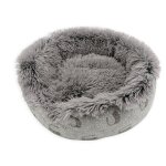 Corbeille pour chat fourrure douce mistigri aime - la corbeille de 45cm