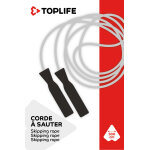 Corde À sauter réglable 3m toplife - la corde À sauter Corde À sauter réglable 3m toplife - la corde À sauter