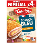 Cordon bleu dinde le gaulois - la boite de 4 - 400 g