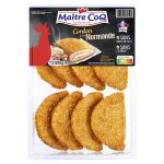 Cordons de poulet  la normande maitre coq - la barquette de 8 - 800 g