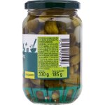 Cornichons extra - fins croquants carrefour classic' - le bocal de 185g net goutt