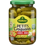 Cornichons extra fins kuhne - le pot de 190g