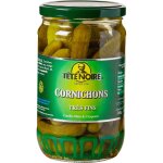 Cornichons trs fins tete noire - le bocal de 360g net goutt