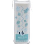 Cotons  dmaquiller carrs maxi visage duo soft carrefour soft - le paquet de 80