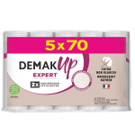 Cotons  dmaquiller expert demak'up - les 5 paquets de 70