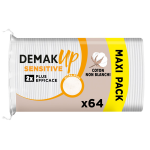 Cotons � d�maquiller sensitive demak'up - le paquet de 64 disques