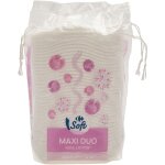 Cotons  dmaquiller maxi ovale duo visage carrefour soft - le paquet de 40