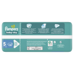 Couches bébés baby - dry 11 - 16kg taille 5 pampers - le paquet de 38 couches Couches bébés baby - dry 11 - 16kg taille 5 pampers - le paquet de 38 couches