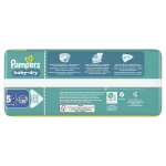 Couches bébés baby - dry 12 - 17kg taille 5 + pampers - le paquet de 35 couches Couches bébés baby - dry 12 - 17kg taille 5 + pampers - le paquet de 35 couches