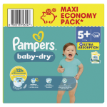 Couches bébés baby - dry 12 - 17kg taille 5 + pampers - le paquet de 88 couches Couches bébés baby - dry 12 - 17kg taille 5 + pampers - le paquet de 88 couches