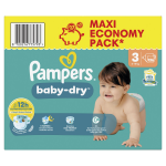 Couches bbs baby - dry 6 - 10kg taille 3 pampers - le paquet de 136 couches