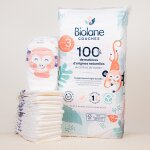 Couches bb taille 3 4 - 9kg naturelles biolane - le paquet de 52 couches