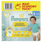 Couches bébés prenium protection 11 - 16kg pampers - le paquet de 80 couches Couches bébés prenium protection 11 - 16kg pampers - le paquet de 80 couches