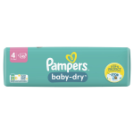 Couches bb taille 4 9 - 14kg baby - dry pampers - le paquet de 45 couches