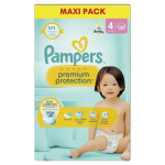 Couches bb taille 4 9 - 14kg premium protection pampers - le pack de 86 couches