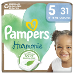 Couches bb taille 5 11 - 16kg harmonie pampers - le pack de 31 couches