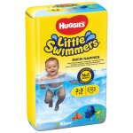 Couches - culottes taille 2 - 3 3 - 8kg bain little swimmers huggies - le paquet de 12 culottes