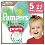Couches - culottes taille 5 12 - 17kg harmonie pants pampers - le pack de 27 couches culottes