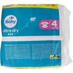 Couches bb taille 4 8 - 16kg ultra dry carrefour baby - le paquet de 92 couches